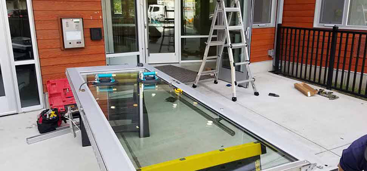 storefront door glass replacement Oak Ridge